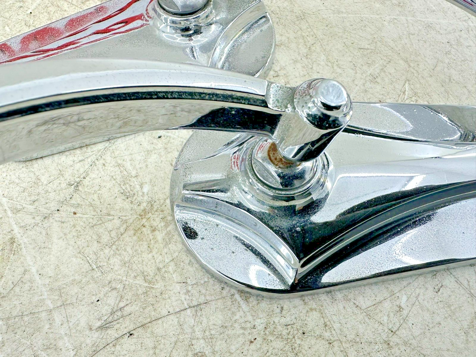 2002 HARLEY DYNA LOW RIDER Chrome Right Left Rear View Mirrors