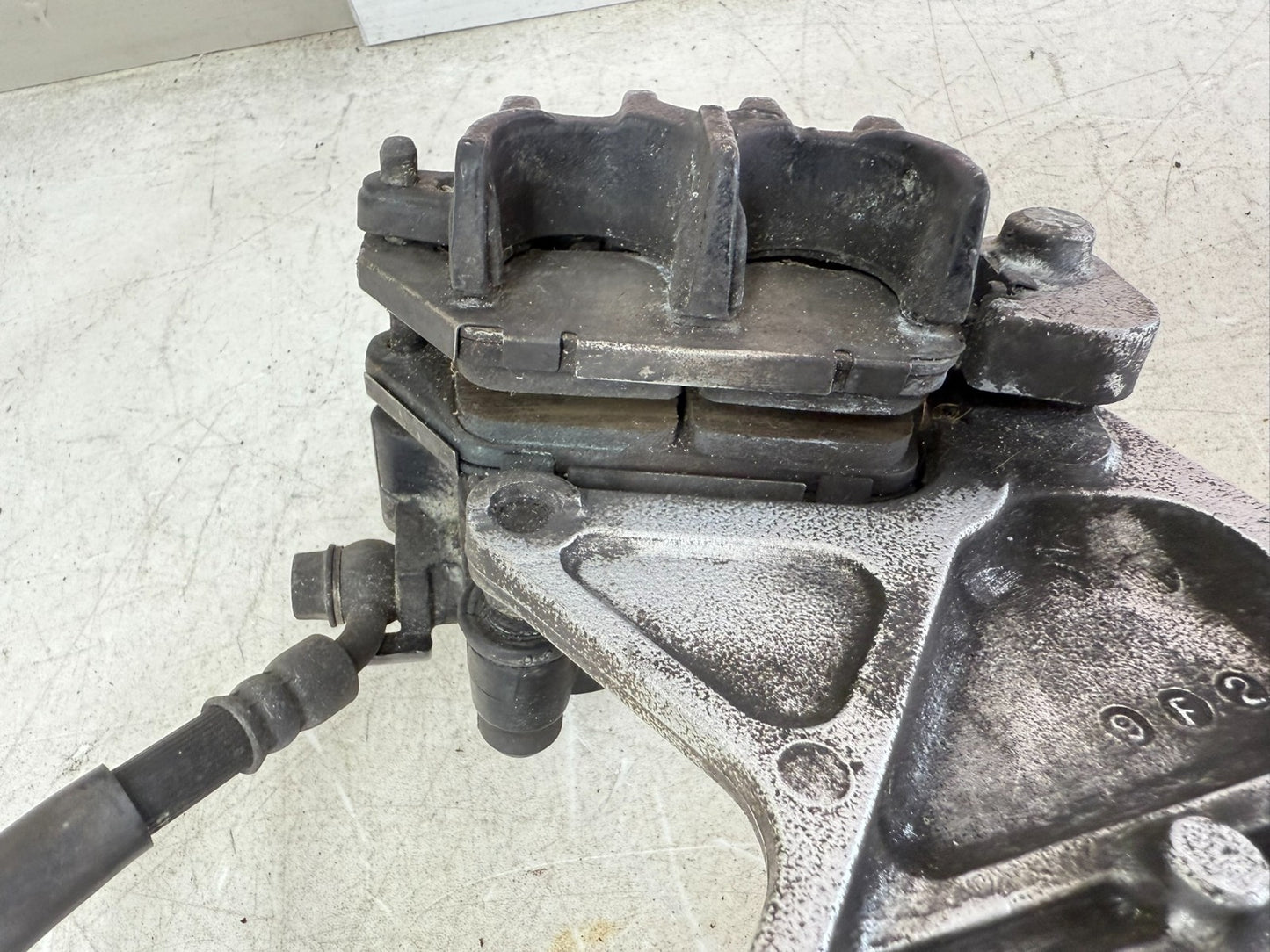 2001 HONDA VALKYRIE INTERSTATE Rear Back Brake Caliper & Mount Bracket