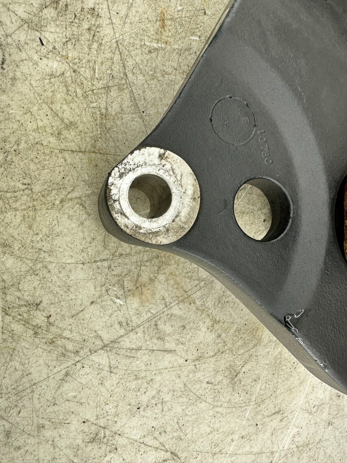 1997 HARLEY DYNA Rear Brake Caliper + Mounting Bracket