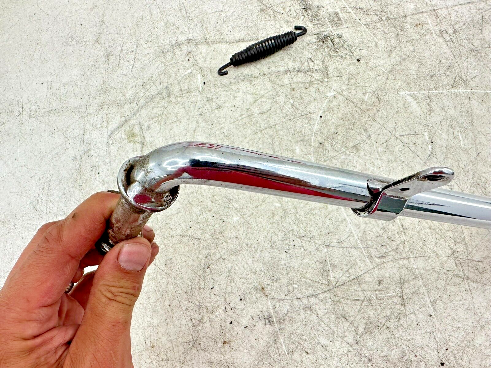 2001 HARLEY SOFTAIL Chrome Kickstand Side Jiffy Stand