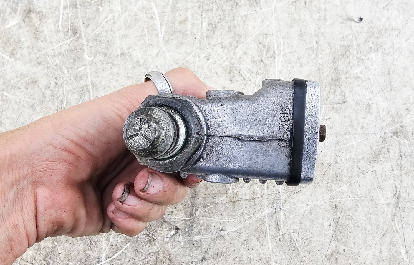 2000 Harley Davidson Sportster Rear Foot Brake Master Cylinder Reservoir