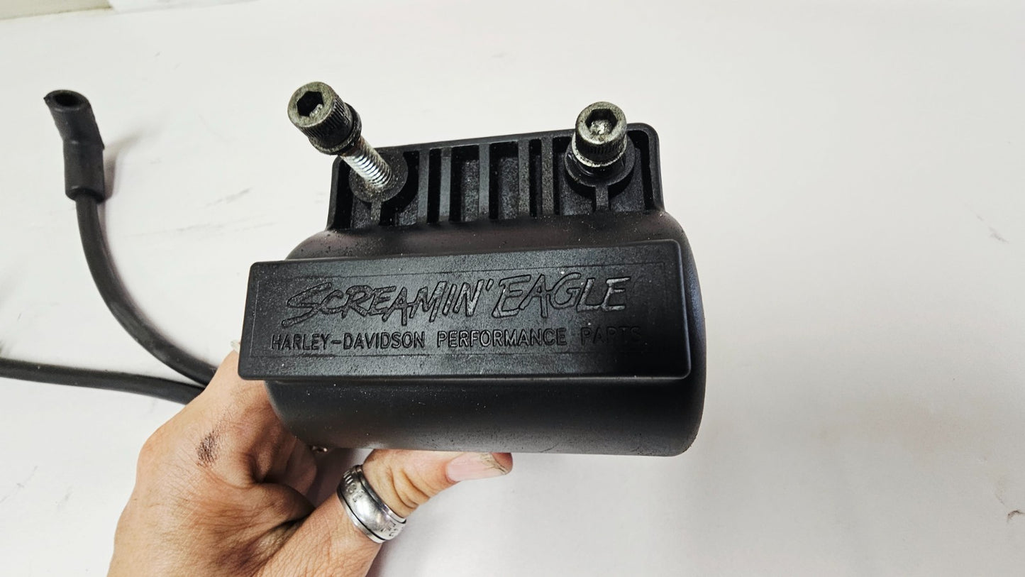 1995 HARLEY SOFTAIL FATBOY OEM Screamin Eagle Ignition Coil Spark Plug Wires