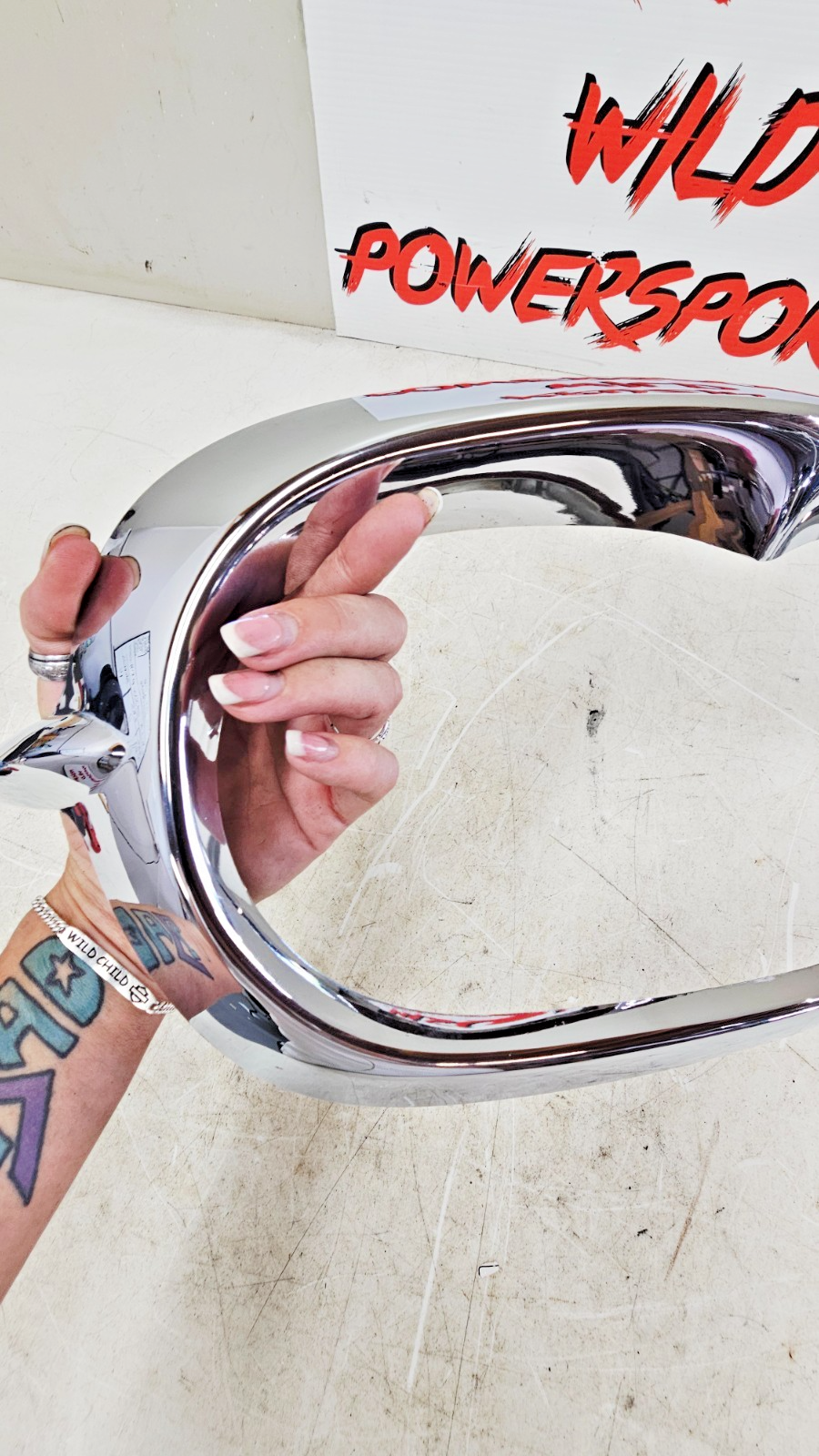 2000 HONDA VALKYRIE INTERSTATE Headlight Trim Garnish Chrome