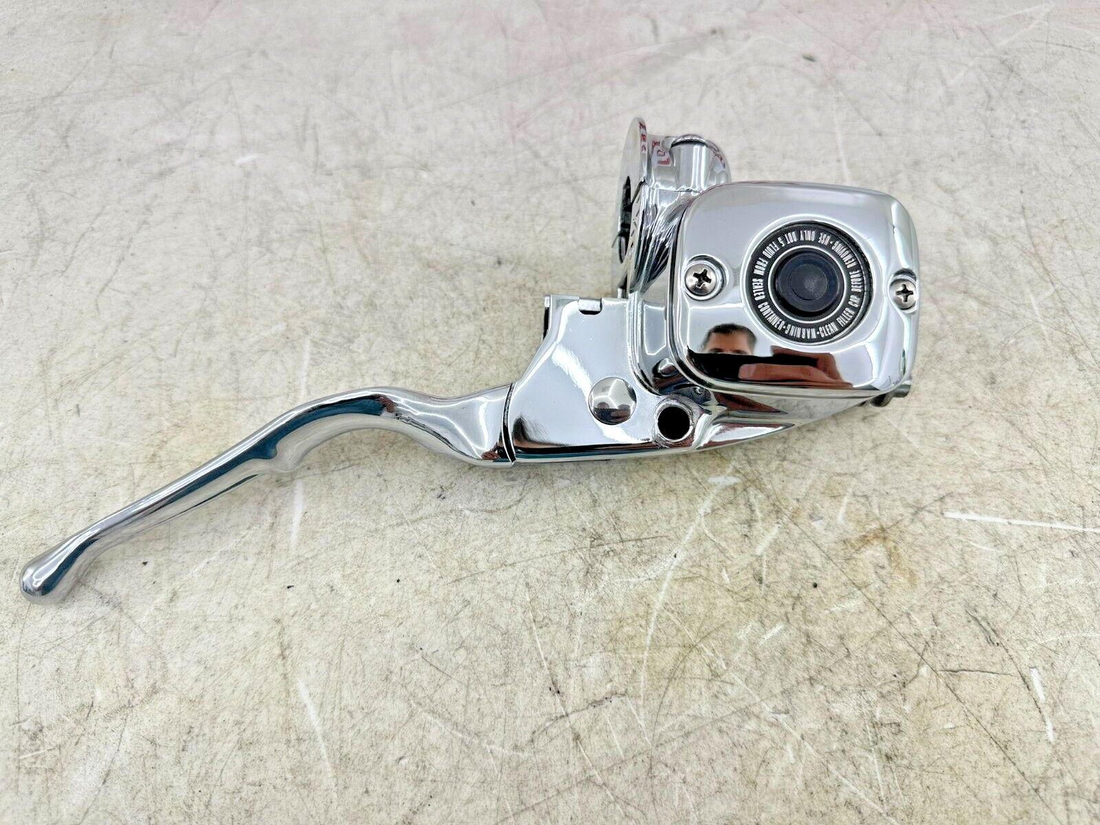 2003 Harley Davidson V Rod VRSCA Chrome Hydraulic Front Brake Master Cylinder