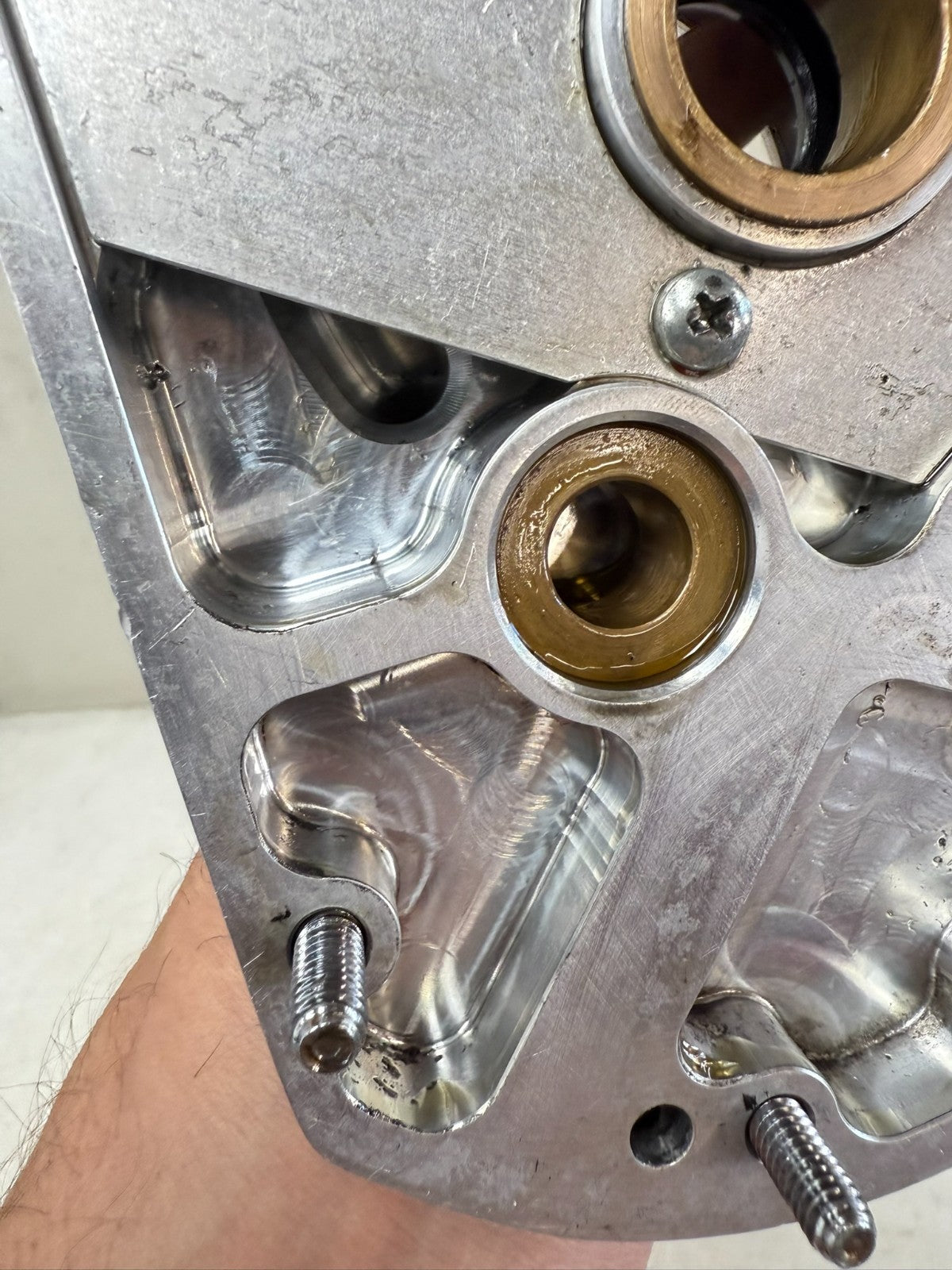 1997 HARLEY DAVIDSON SOFTAIL EVO Billet Aluminum Engine Nose Cone Cam Cover S&S?