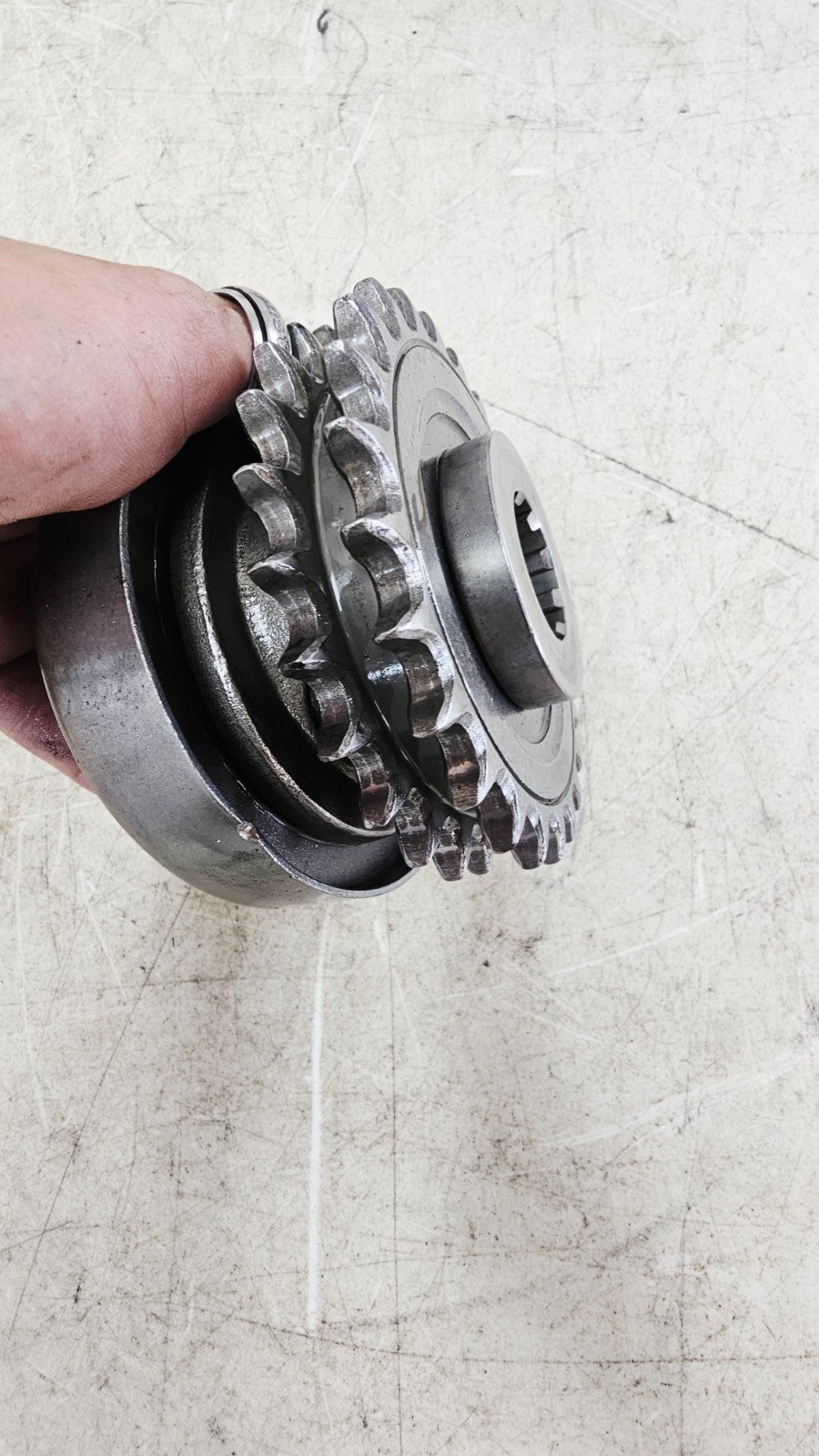 2000 HARLEY SOFTAIL DEUCE Primary Clutch Chain Compensator Jackshaft Gear