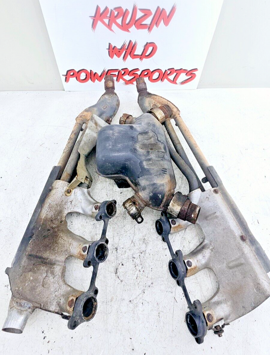 1993 HONDA GOLDWING GL1500 Exhaust System Header & Center Cross Over Pipe