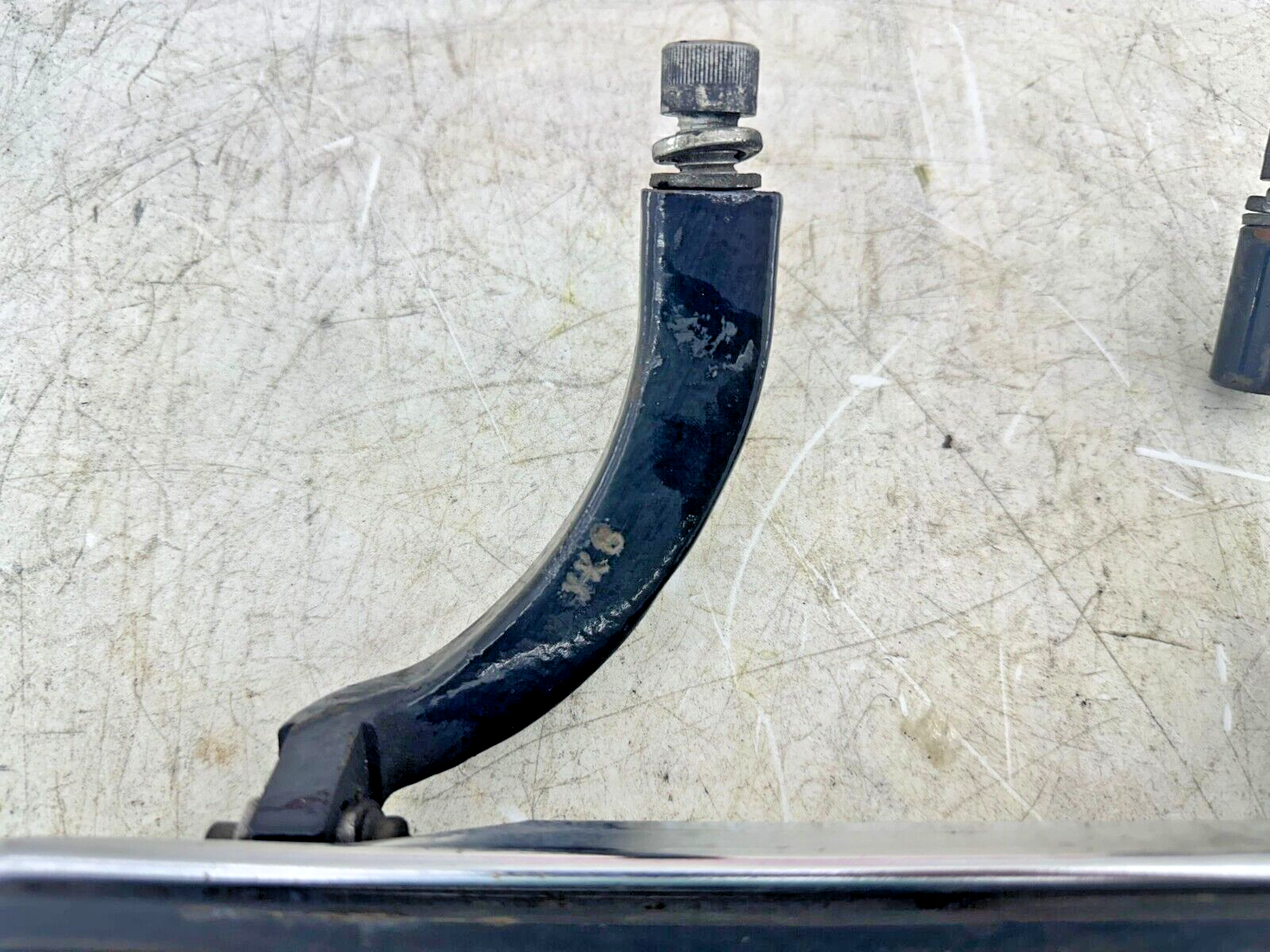 1999 HARLEY FLH ELECTRA GLIDE OEM HD Driver Floorboards + Mounting Bars Hardware