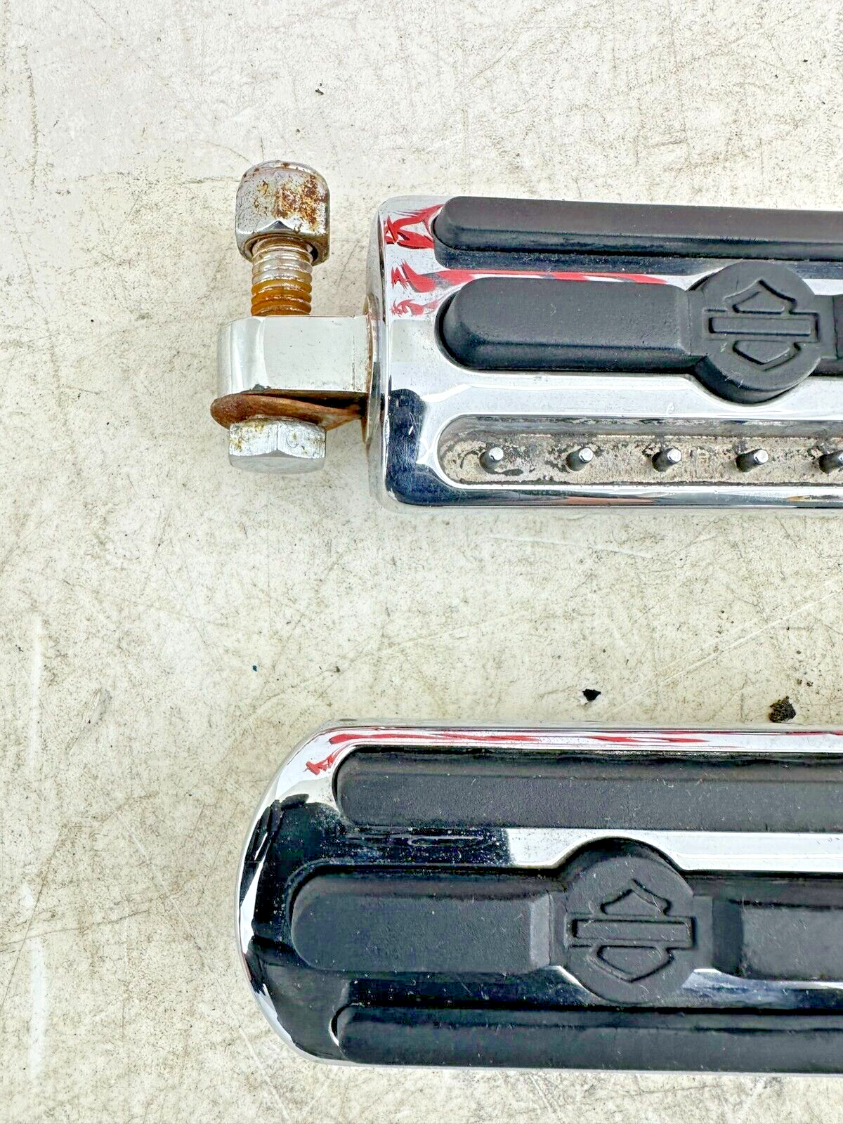 2001 HARLEY SOFTAIL Chrome HD Footpegs Foot Peg