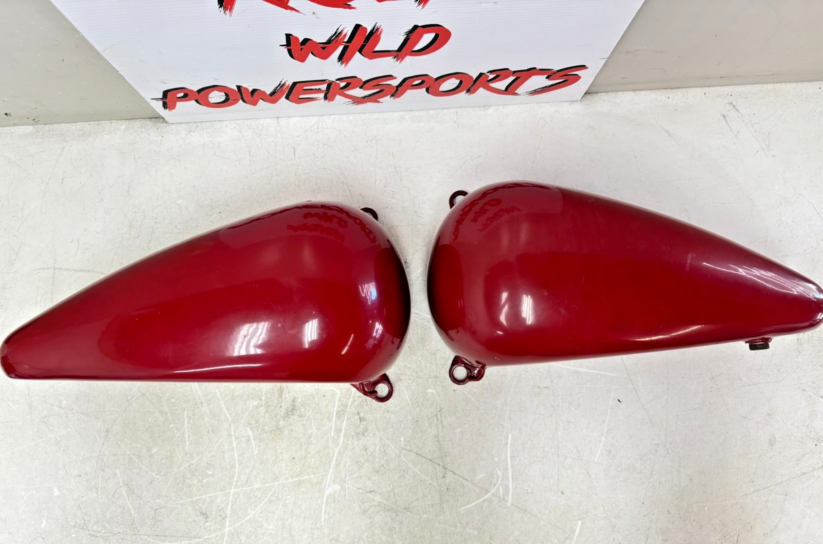 1997 HARLEY DAVIDSON SOFTAIL OEM Split Fuel Gas Tanks Left & Right