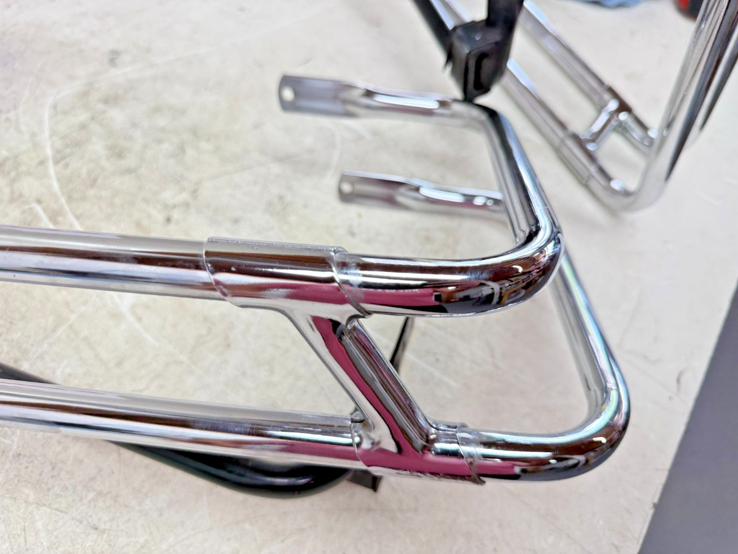 2003 HARLEY ELECTRA GLIDE Chrome Left Right Saddlebag Surround Bumper