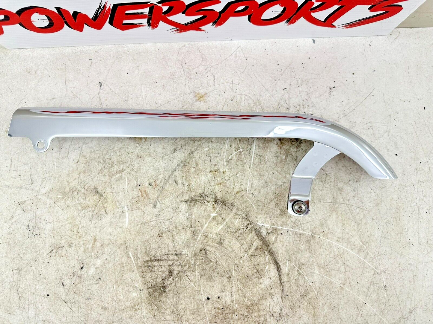 2006 Harley Dyna Low Rider Chrome Upper Belt Cover Guard