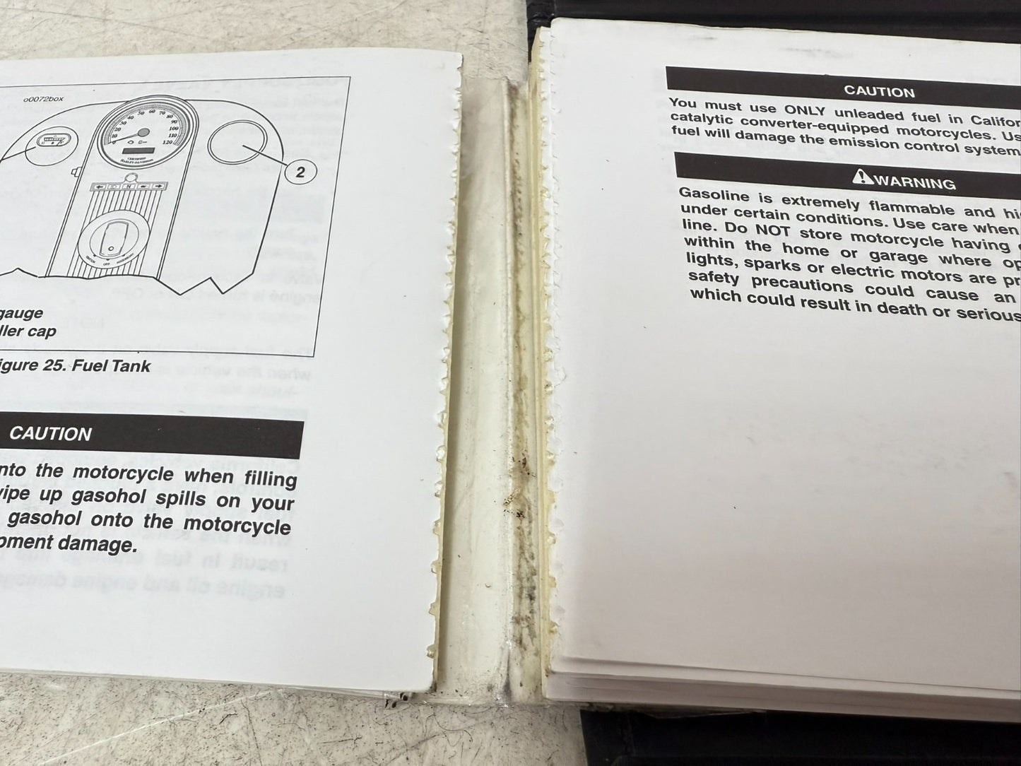 2003 HARLEY ELECTRA GLIDE Owners Manual 100th Anniversary w/ Leather Cover