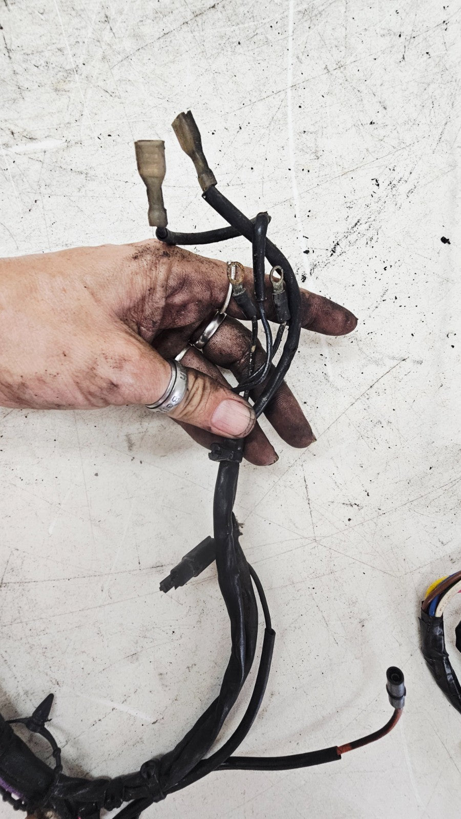 1990 Harley FXR FXRT FXRD FXRS FXLR FXRC Wiring Harness Loom Ignition Switch OEM