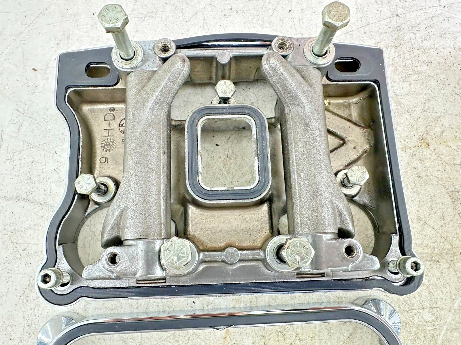 1997 HARLEY DYNA OEM HD Rocker Boxes + Valve Cover Case 17507-92A