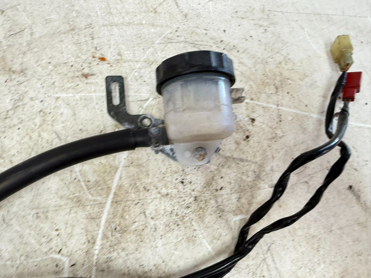 2002 Honda Goldwing GL1800 Rear Brake Master Cylinder & Reservoir Tank