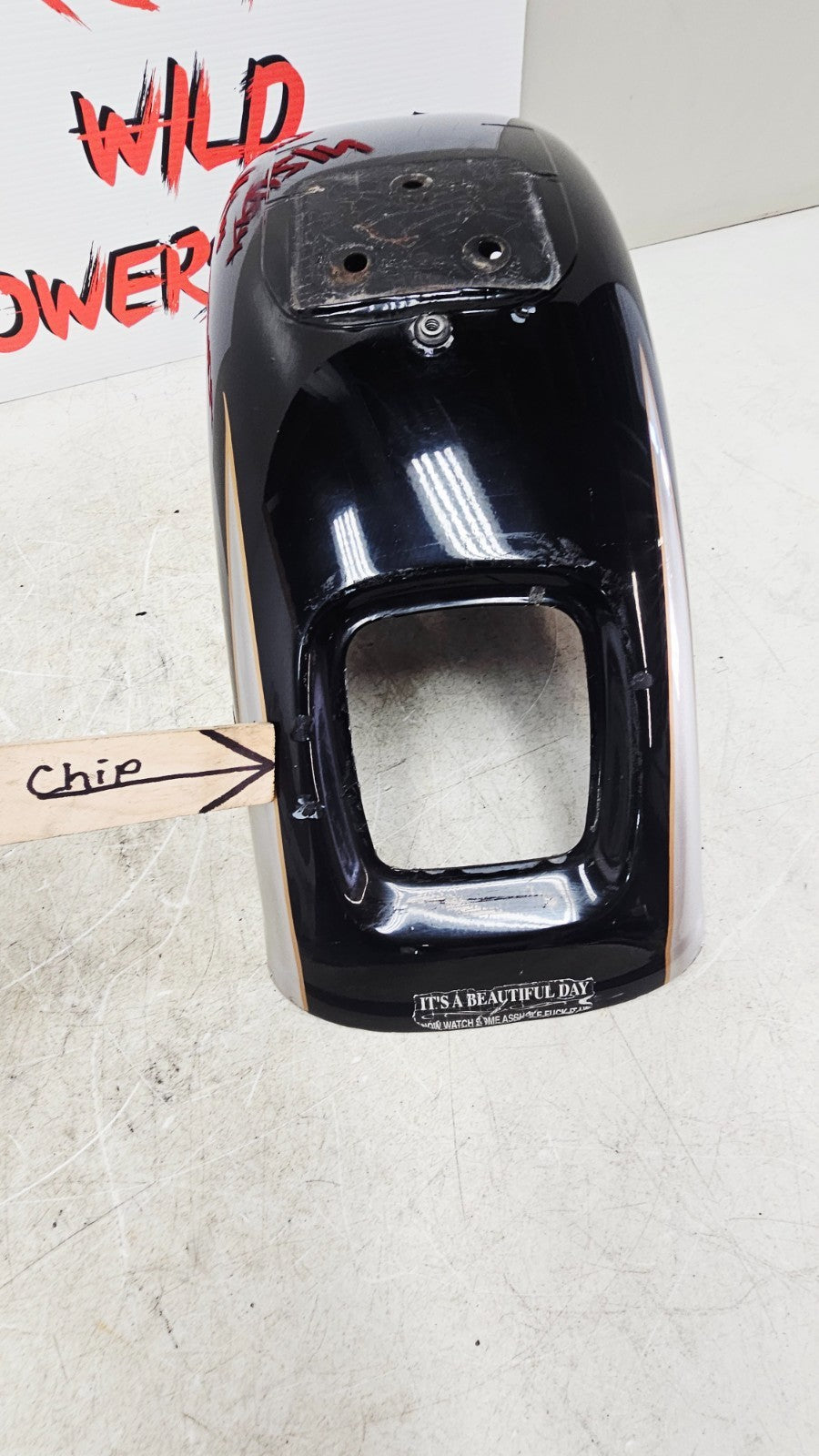 2001 HARLEY SOFTAIL DEUCE Rear Fender OEM HD