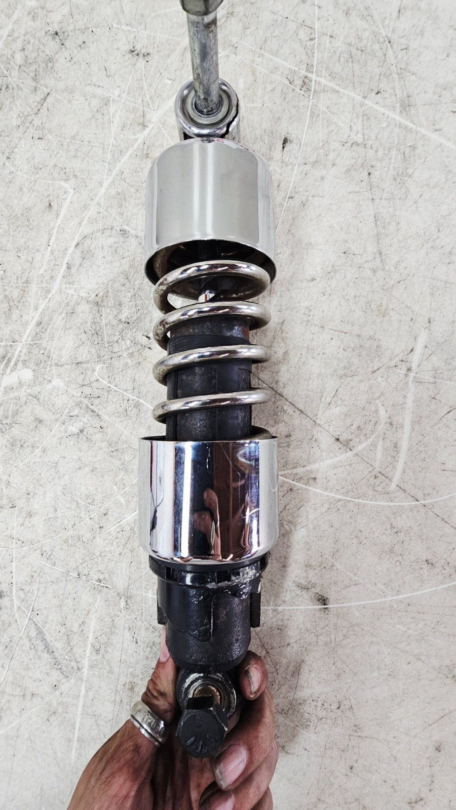 1990 Harley FXR FXRT FXRD FXRS FXLR FXRC Rear Shocks W/ Mounting Hardware OEM
