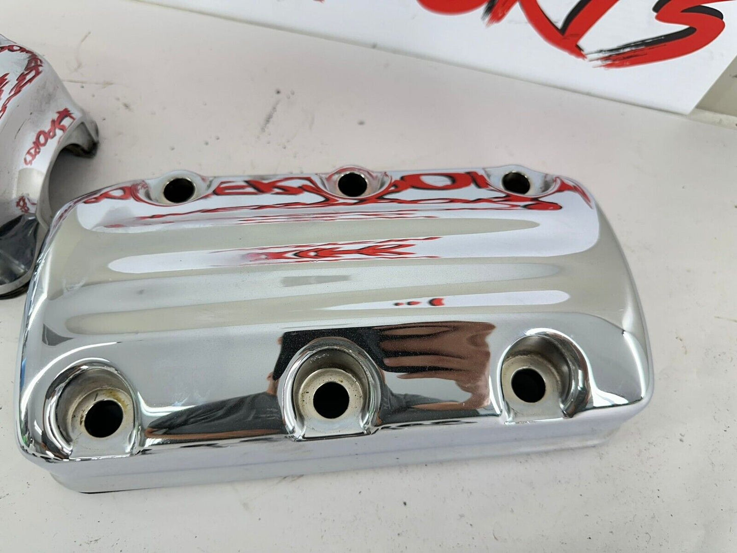 1998 HONDA VALKYRIE TOURING Chrome Valve Head Covers