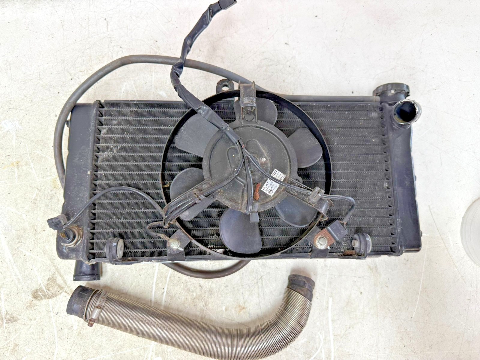2001 HONDA VALKYRIE INTERSTATE Radiator + Cooling Fan + Hose