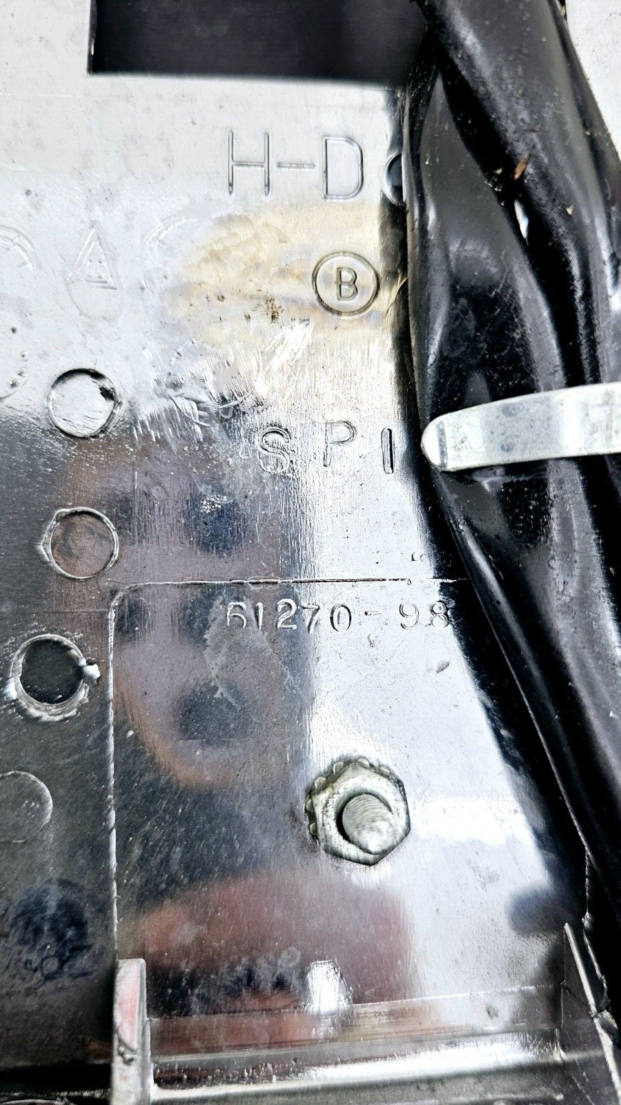 1998 HARLEY FLH ELECTRA GLIDE Gas Tank Console Dashboard Dash w/ Cap Lid Live To