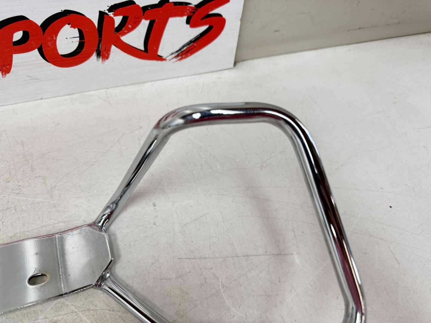 2003 HARLEY ELECTRA GLIDE Chrome Passenger Grab Bar Handle Frame