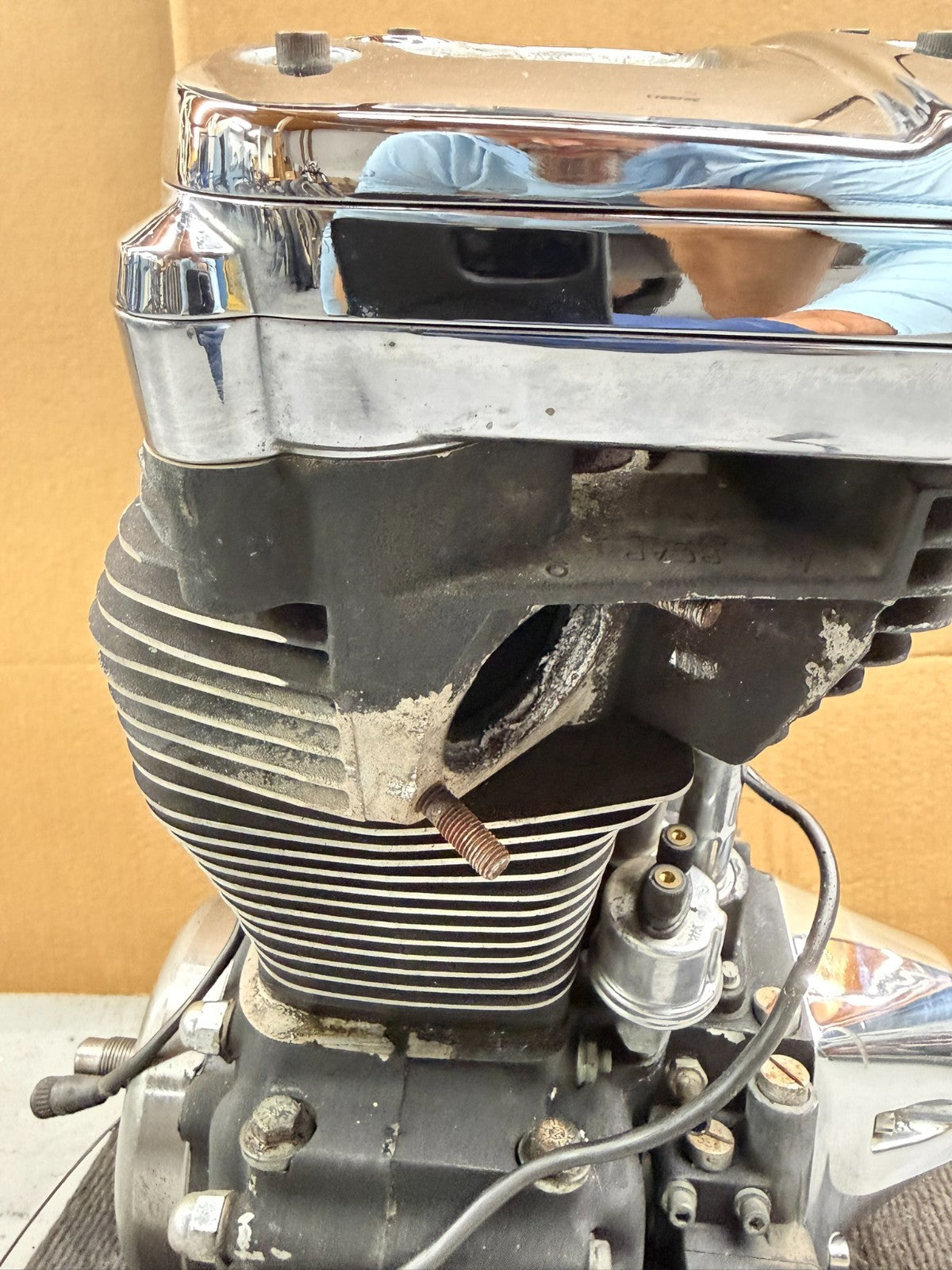 1995 HARLEY FLH ELECTRA GLIDE 1340 EVO Evolution Engine Motor 42k EFI SEE VIDEO