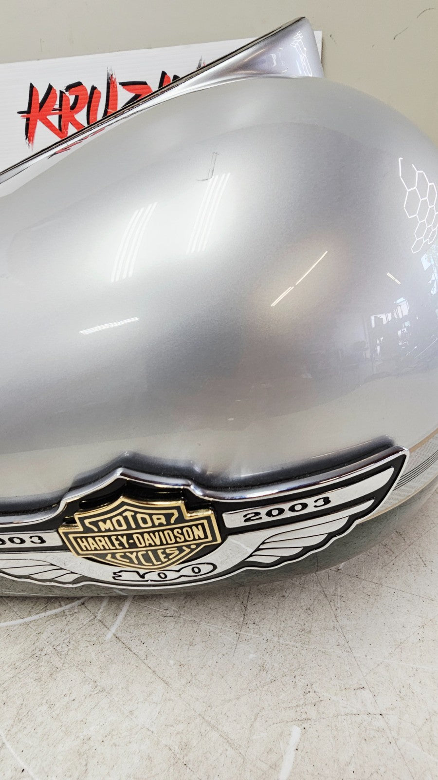 2003 HARLEY ELECTRA GLIDE Fuel Gas Tank EFI 100th Anniversary