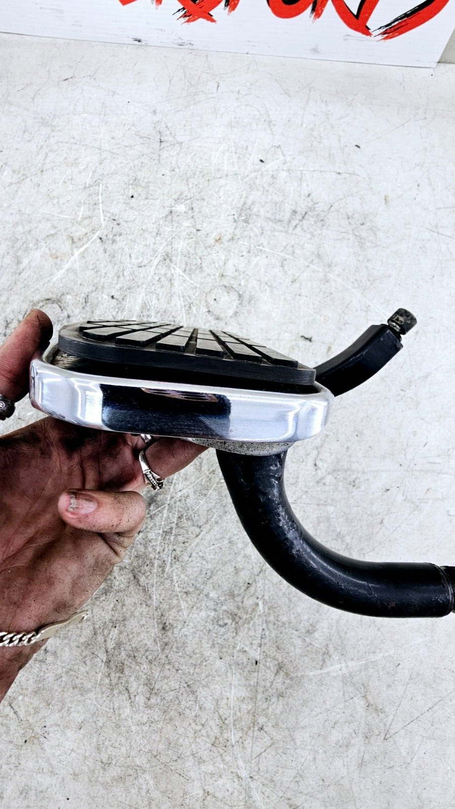 1994 HARLEY FLH ELECTRA GLIDE Driver Floorboards Foot Rest OEM HD