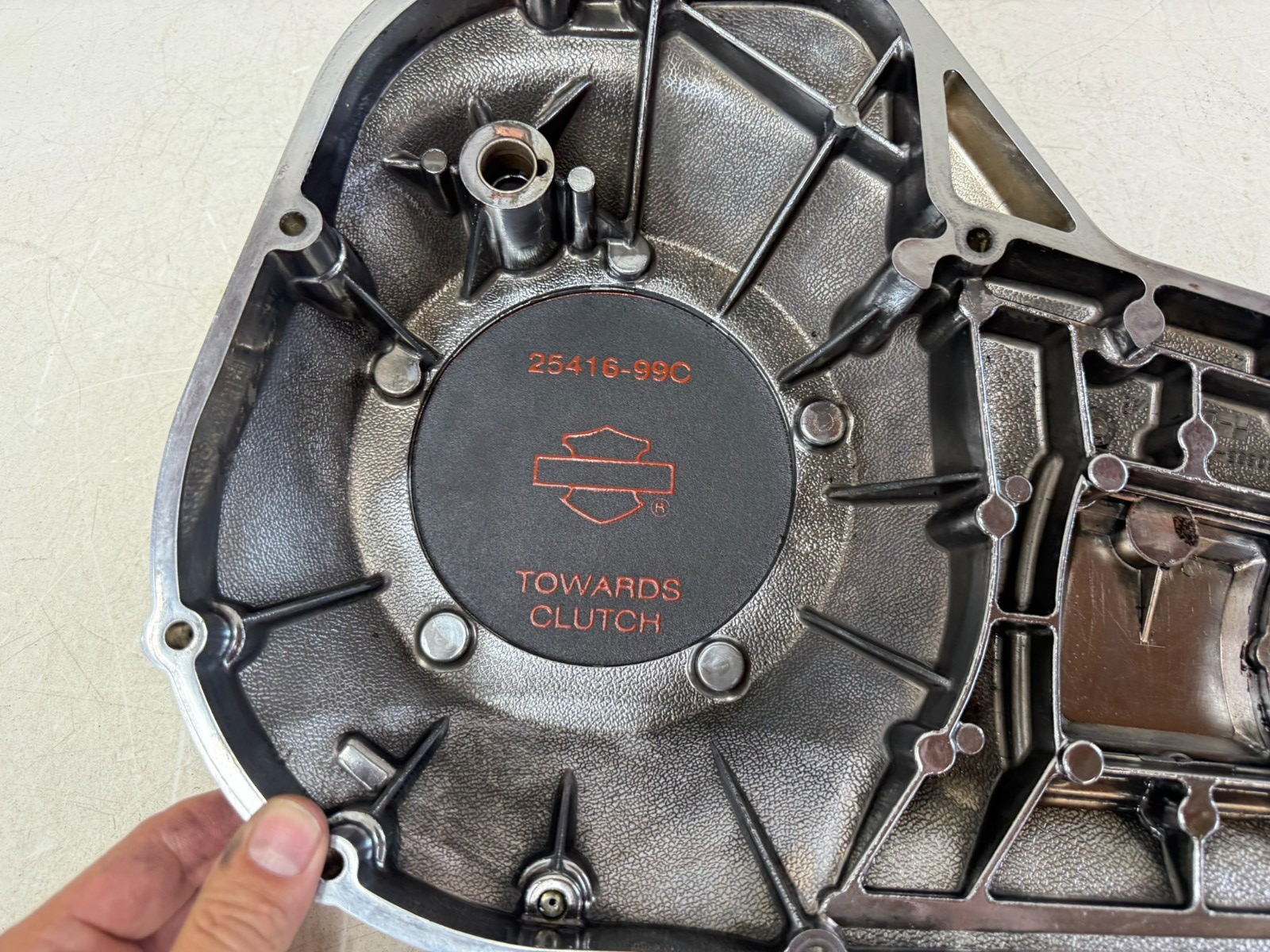 2003 HARLEY ELECTRA GLIDE Outer Primary Clutch Cover 100th Anniversary