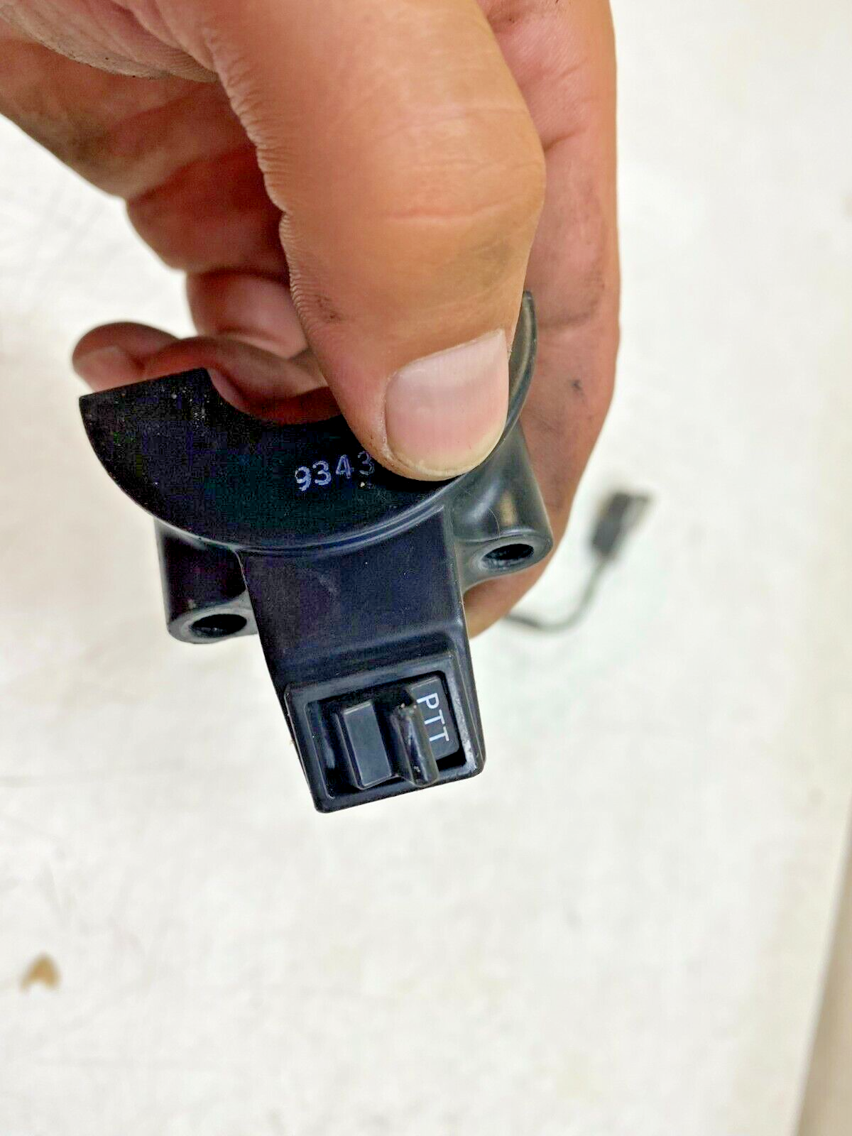1994 HARLEY FLH ULTRA Classic Tour Glide CB Push To Talk PTT Button Clamp