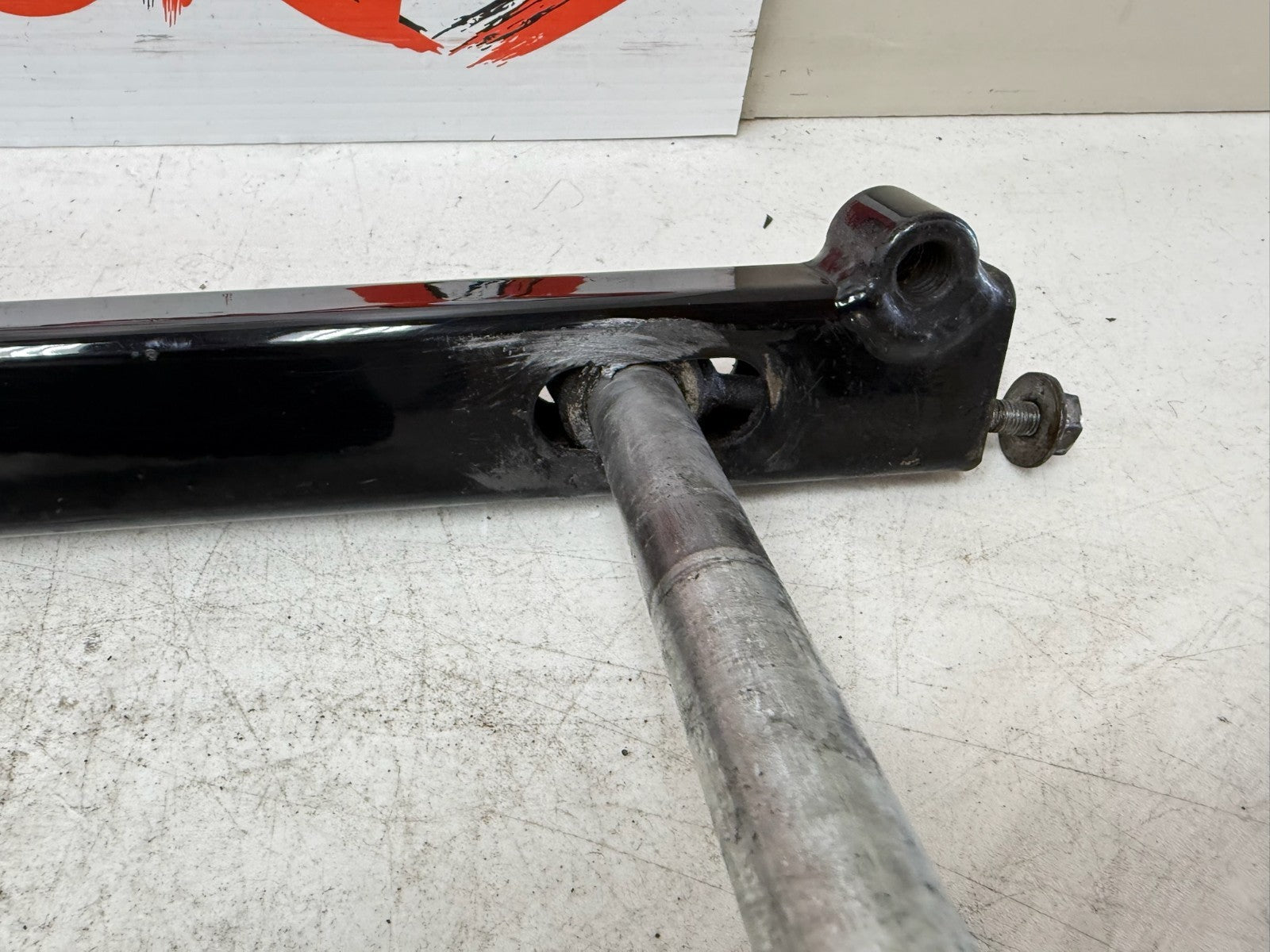 1995 HARLEY FLH ELECTRA GLIDE Swingarm Rear Axle & Arm Mounting Bracket