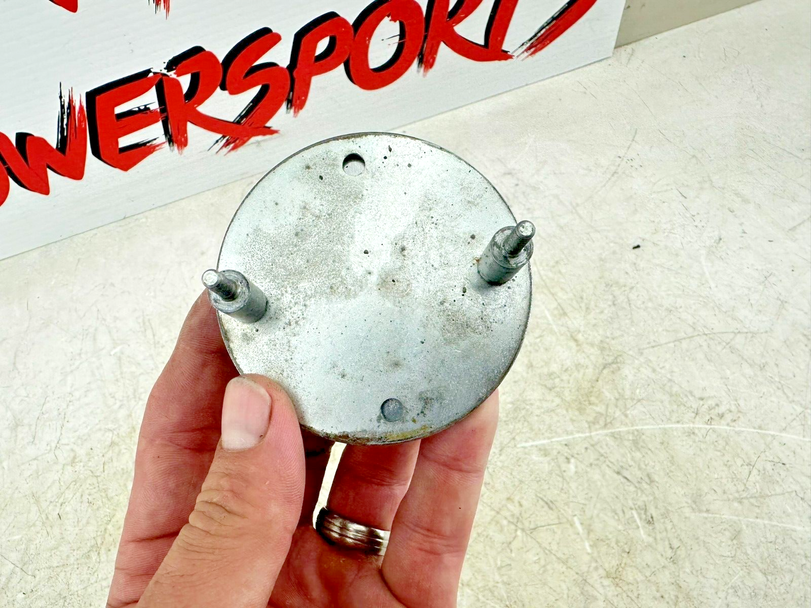 1999 HARLEY SOFTAIL Screamin Eagle Nose Cone Cam Cover Filler