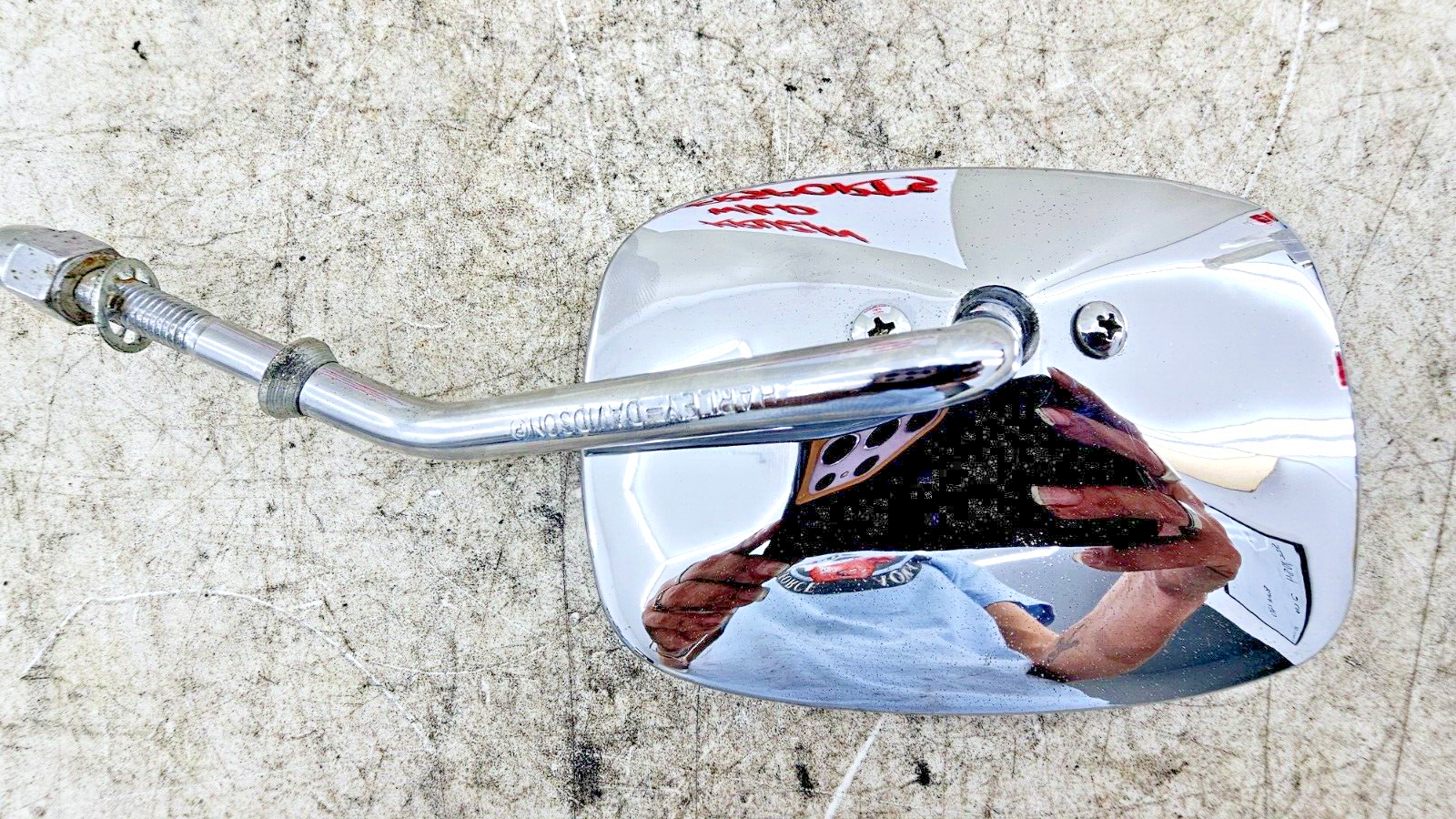 1998 HARLEY FLH ELECTRA GLIDE Chrome Right Mirror OEM HD