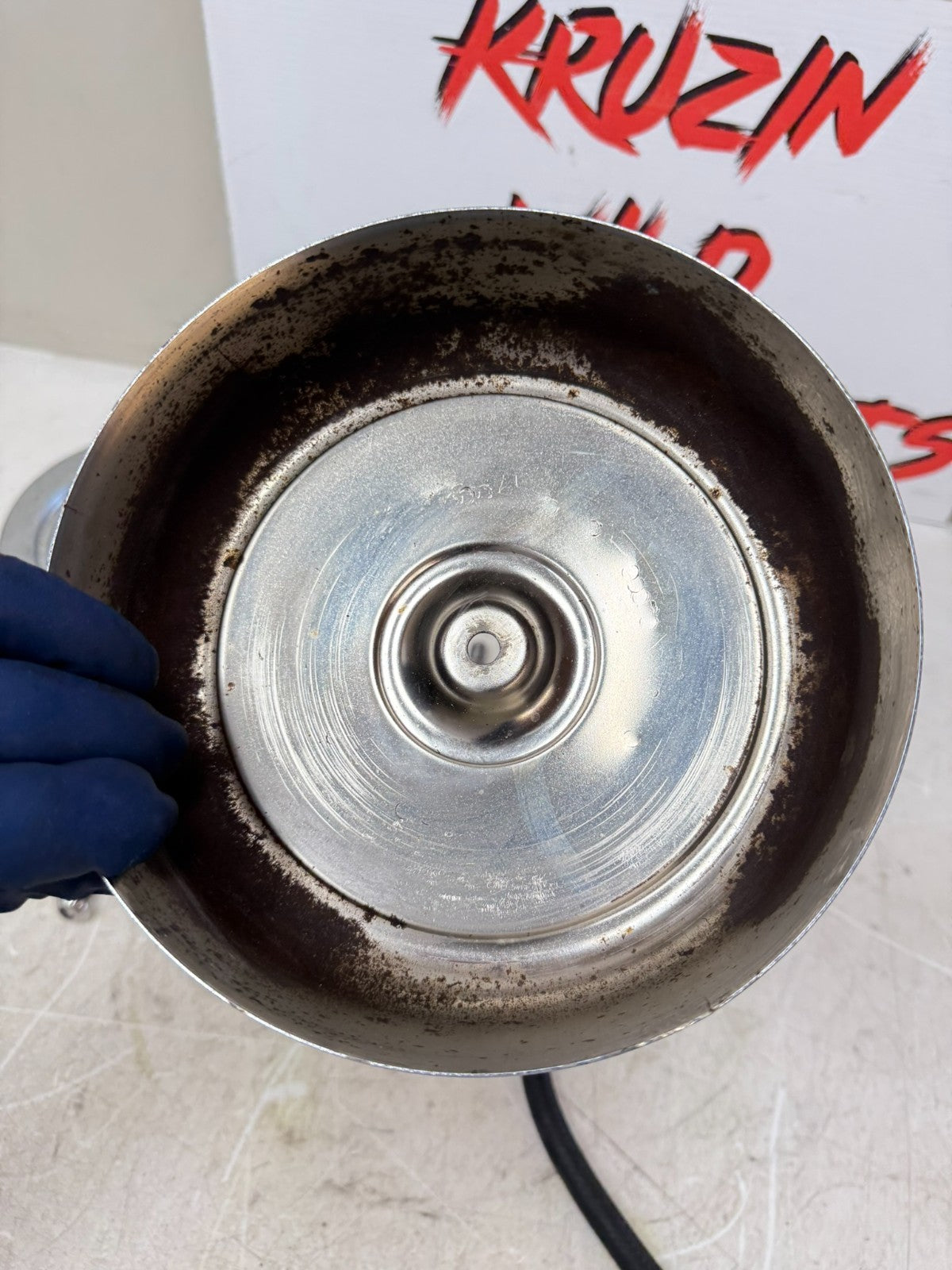 1995 HARLEY FLH ELECTRA GLIDE Air Cleaner Filter Backing Plate Housing Cover