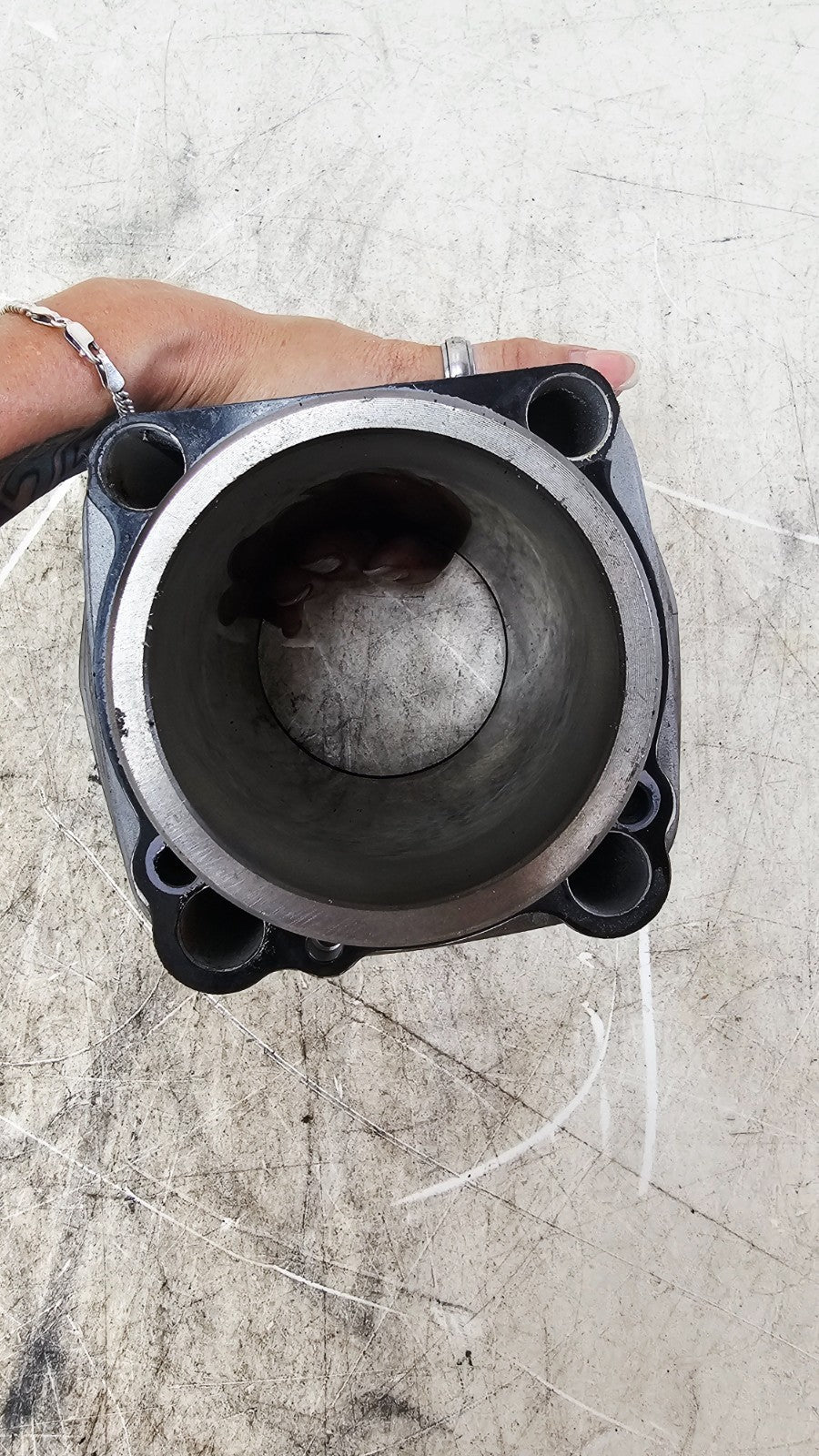 2001 Harley Davidson Sportster 883 Engine Motor Cylinders Jugs Piston top end