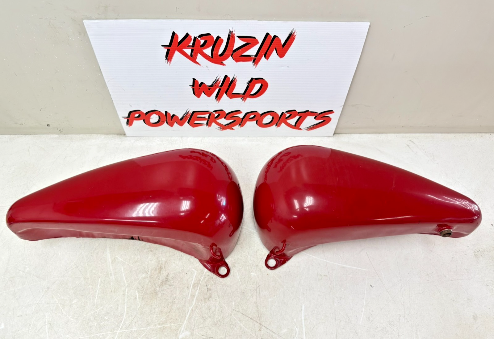 1997 HARLEY DAVIDSON SOFTAIL OEM HD Split Fuel Gas Tanks Left & Right