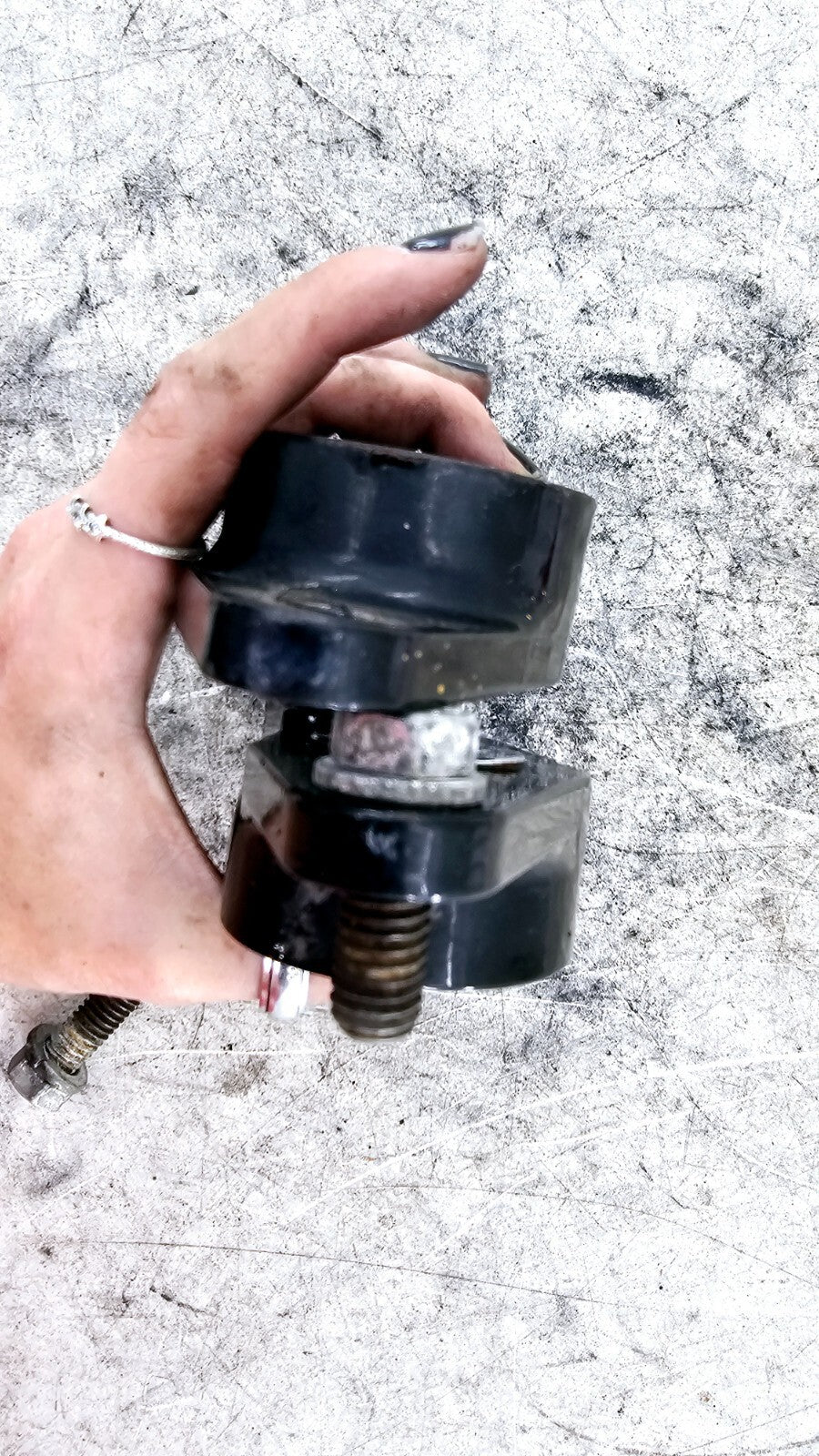 1998 HARLEY FLH ROADKING Rear Fork Swingarm Arm Mount Brackets