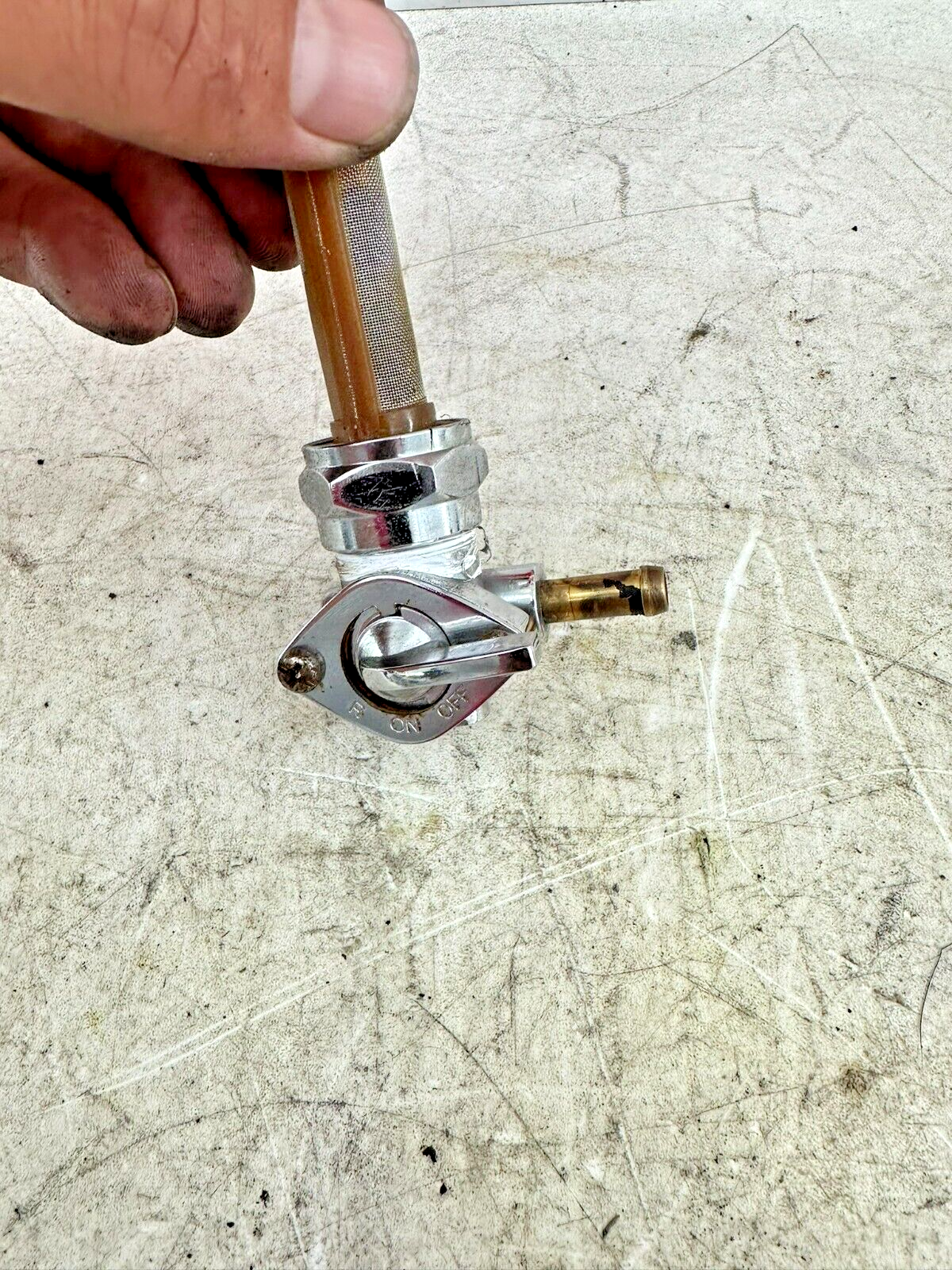 1996 HARLEY DAVIDSON SOFTAIL Fuel Gas Valve Petlock OEM Fuel Shutoff Switch