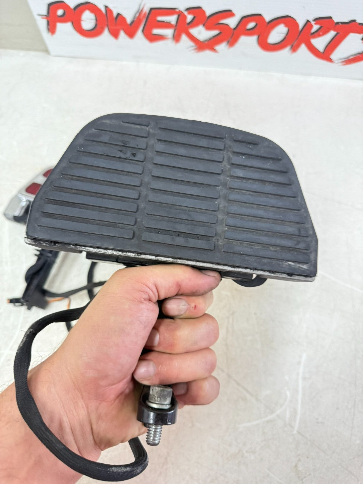 2003 HARLEY ELECTRA GLIDE Rear Left Right Passenger Floor Foot Board W/ Lights