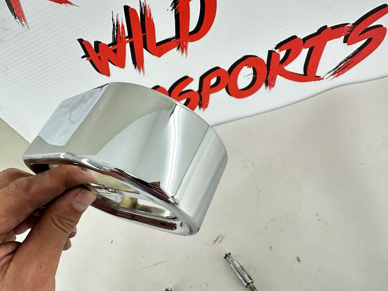 2003 HARLEY SOFTAIL Chrome Voltage Regulator Cover