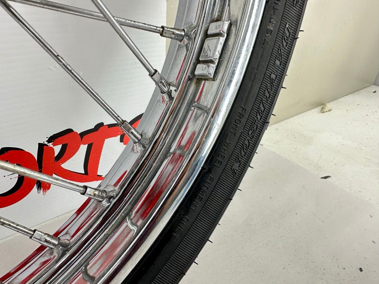 2003 HARLEY SOFTAIL 21" Front Wheel Rim (New) Tire