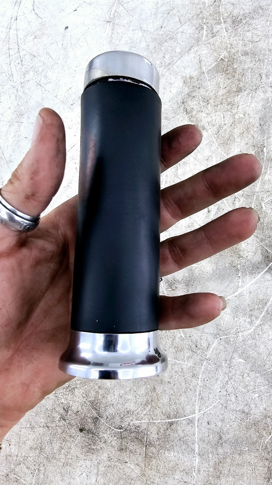 1999 HONDA VALKYRIE INTERSTATE Left Right Throttle Handle Black Grip Cruise Lock