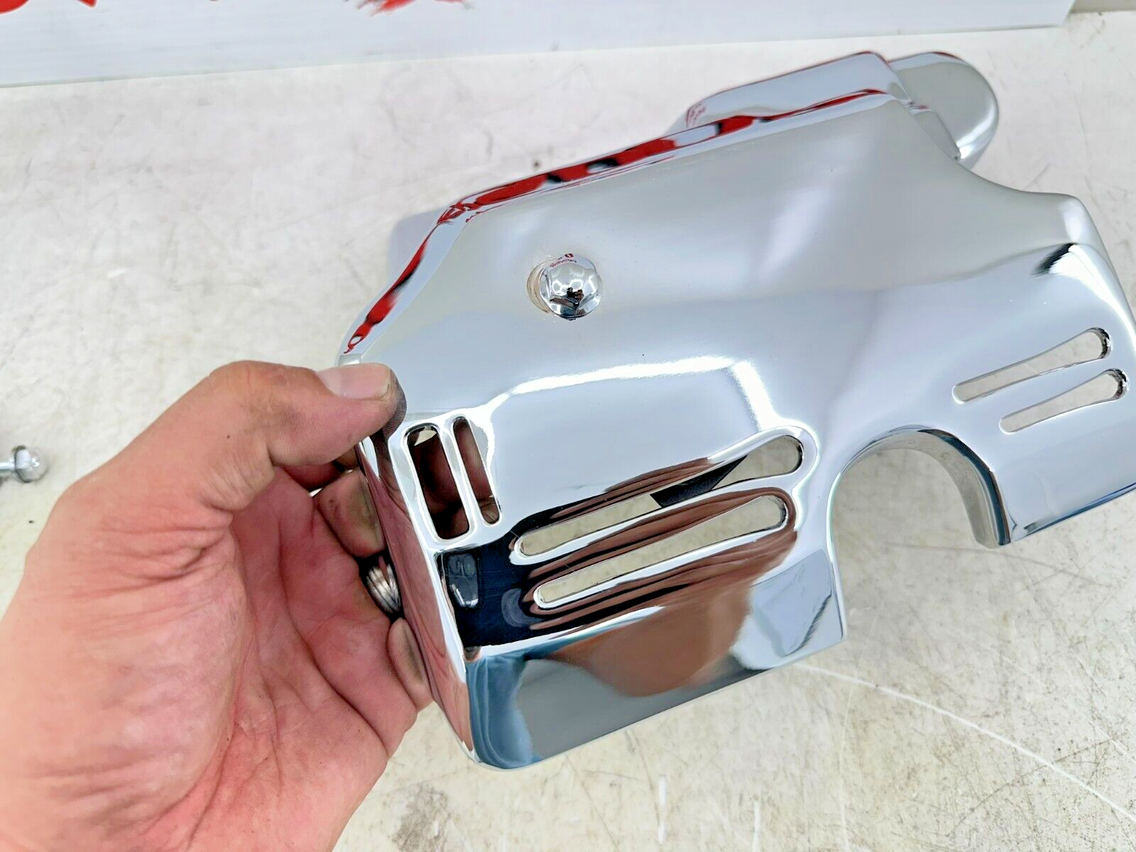1999 HONDA VALKYRIE INTERSTATE Kuryakin Chrome Engine Motor Transmission Cover
