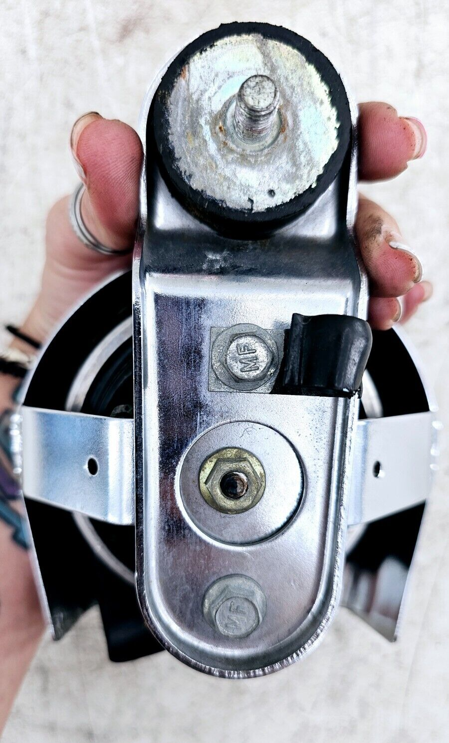 1999 HARLEY DYNA CONVERTIBLE Horn & Chrome Cover