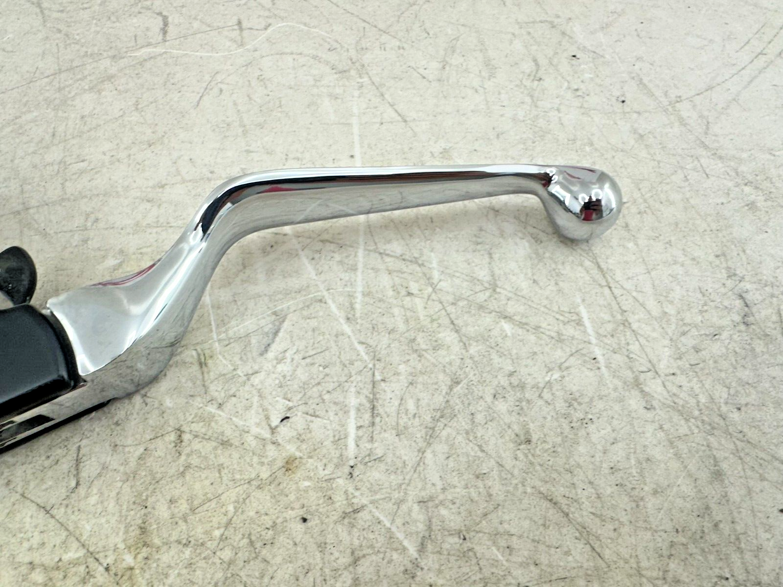 2003 HARLEY ELECTRA GLIDE classic Chrome Clutch Lever W/ Perch MTG Black