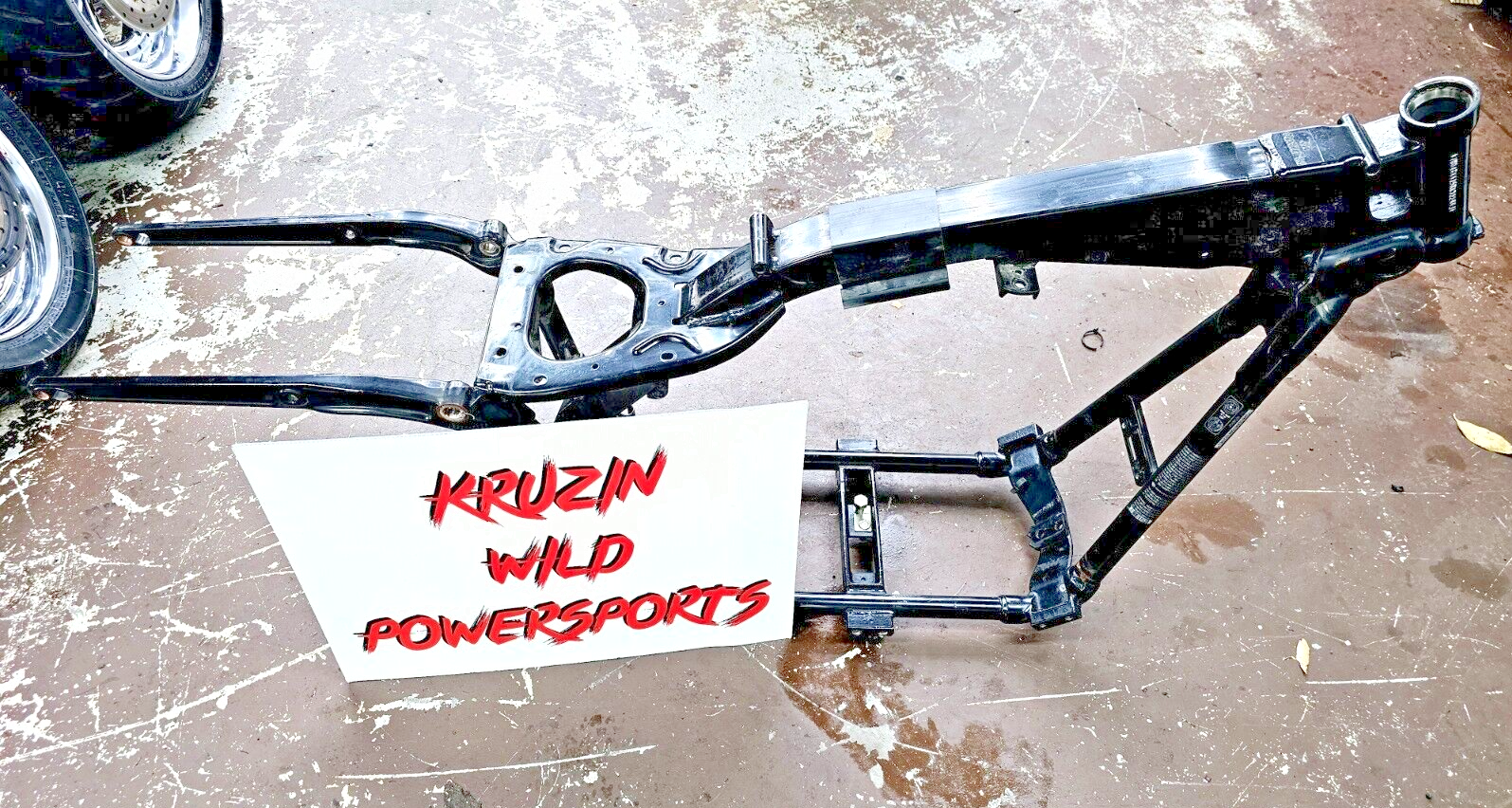 1995 HARLEY DYNA CONVERTIBLE Main Frame Chassis Straight