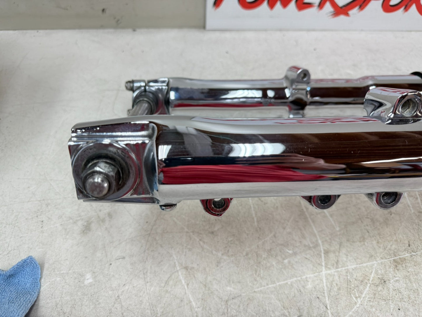 1997 HARLEY DAVIDSON SOFTAIL Chrome Front End Forks Triple Tree Lowers 41mm 