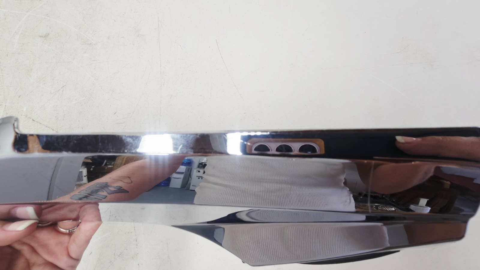 2001 Honda Goldwing GL1800 Chrome Right & Left Side Panel Trim Cover