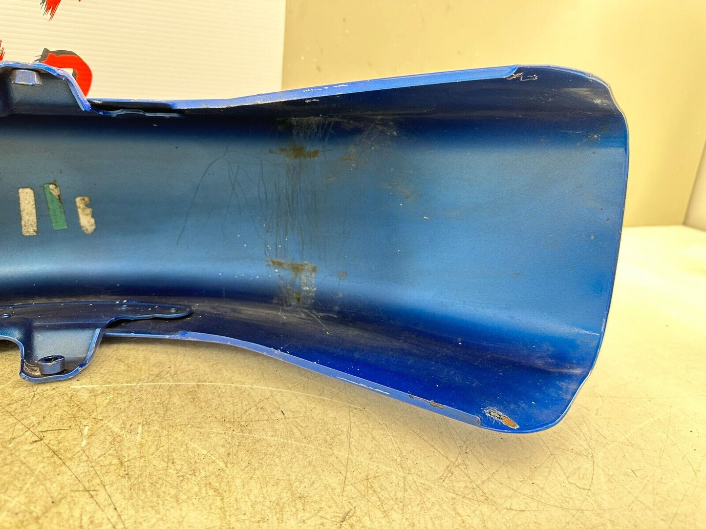 2007 Harley Electra Glide CVO OEM HD Front Fender Lightning Blue Midnight Pearl